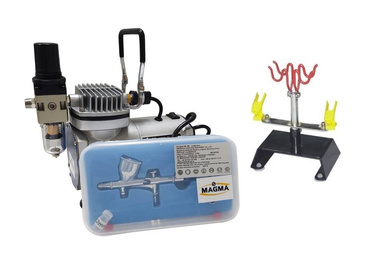 Aerograf AB180 + Stojak + Kompresor TC-20C 4bar do aerografi sprężarka AB-180 zdjęcie nr 5