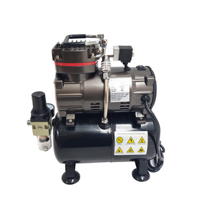 Zestaw Aerograf AB130 0,2 I 0,3 AB-130 wysoka jakość do aerografii AIRBRUSCH AB 130 + Kompresor z butlą do aerografu TC-88T zdjęcie nr 8