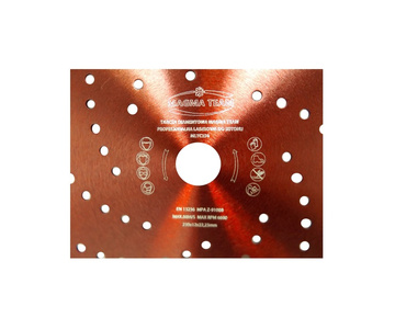 Tarcza laserowa diamentowa do betonu 230x22,2mm MLTC230 TURBO Magma MLTC 230x22,2 230 x 22,2 230x22,2mm zdjęcie nr 3