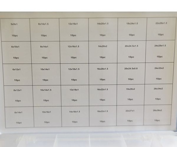 Podkładki miedziane zestaw sortownik 300 podkładka zdjęcie nr 4