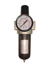 Reduktor z filtrem powietrza 1/2" manometr z odwadniaczem S4000 SFR-4000 separator AFR-400