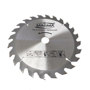 Piła tarcza tarcze do cięcia drewna 180mm 24T z widią 180x20 / 16 mm x 24 zębów widiowa Magma 180x20x24t zdjęcie nr 2