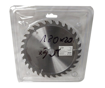 Piła tarcza tarcze do cięcia drewna 180mm 30t z widią 180x20-16 mm x 30 zębów widiowa AJM Tools 180x20x30t zdjęcie nr 1