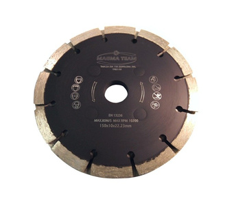 Tarcza diamentowa do cięcia betonu 150mm zespolona 3w1 do bruzdownic TPB3150 Magma TPB 150x22,2 150 x 22,2 150x22,2mm zdjęcie nr 1