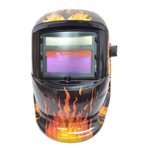 Przyłbica maska spawalnicza + filtr 108LD KM1600 1601A płomienie marki Magma z funkcją szlifowania. zdjęcie nr 5