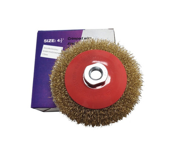 Szczotka boczna mosiądz druciana 115 Magma 115xM14 Brush Wheel 115xM14 115M14 115 M14 zdjęcie nr 8