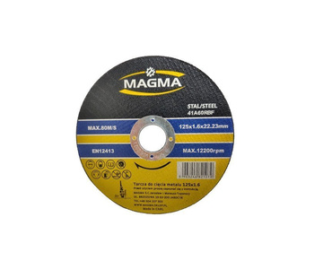 Tarcza do cięcia stali metalu 125x1,6 tarcze Magma pakiet 10 sztuk zdjęcie nr 7