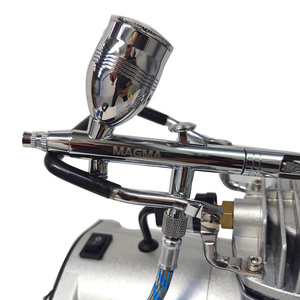 Aerograf AB-183K AB183K AB 183K + kompresor z butlą TC-20T zestaw pneumatyczny lakierniczy zdjęcie nr 12