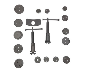 Zestaw do wyciskania wciskania tłoczków hamulcowych 18 el. 1009AB do zacisków hamulcowych separator zacisk tłoczki zdjęcie nr 15