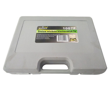 Młotki blacharskie kowadełka zestaw blacharski 7el młotek młotków kowadło 1007F 7PCS Professional Sheet Metal Hammer Set zestaw blacharski 02640   zdjęcie nr 13