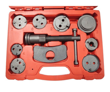 Zestaw do wyciskania tłoczków hamulcowych 12 el. Zestaw do zacisków hamulcowych separator brake caliper piston tools 12x 1010AB zdjęcie nr 6