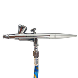 Zestaw do malowania Aerograf 207 dwufunkcyjny dysza 0,4 + mini kompresor TC-100 AB-207 do malowania paznokci zdjęcie nr 13