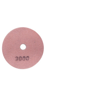 Tarcza diamentowa rzepik na mokro 100 mm gr 3000 biały szlifowania gres gresu kamień granit poler polerowania polerska fazowania P 3000 G3000 #3000 zdjęcie nr 5