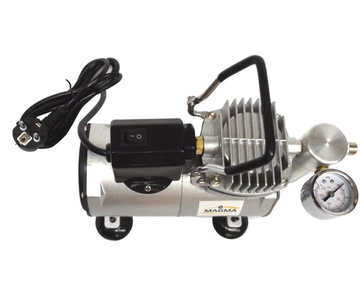 KOMPRESOR DO AEROGRAFU KOMPRESORY DO AEROGRAFII SPRĘŻARKA MINI TC-181 z wentylatorem Airbrush compressor zdjęcie nr 3