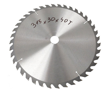 Piła tarcza tarcze do cięcia drewna 315mm 40T z widią 315x30-25,4 mm x 40 zębów widiowa AJM Tools 315x30x40t zdjęcie nr 2