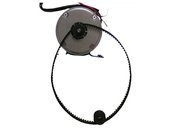 Silnik 24V 250W z rolka 1016+ paskiem + kółkiem