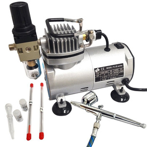 Aerograf 130K AB130K AB-130K kompresor mini zestaw do aerografii zdjęcie nr 9