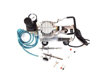 Aerograf TG-208K z kompresorem zestaw pistolety 2s zdjęcie nr 2