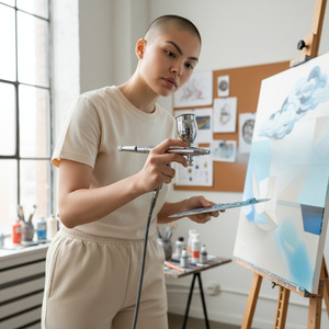 Aerograf AB-186 zestaw pneumatyczny lakierniczy AB186 zdjęcie nr 5