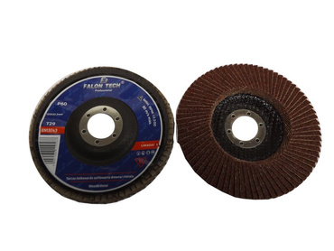 Tarcze lamelka 125 tarcza do szlifowania ściernica wachlarzowa listkowa listkowelamelowe FI 125 gr 60 FALONTECH do stali metalu FTGFD12560 zdjęcie nr 5