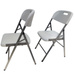 Krzesła cateringowe / campingowe składane 2 sztuki zestaw kateringowe ogrodowe bankietowe rozkładane premium krzesła zdjęcie w nawigacji nr 2