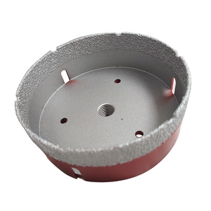 Otwornica diamentowa 115 mm M14 MVBC czerwona koronka wiertło zdjęcie nr 2