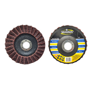 Tarcza lamelowa z włókniny 125 czerwona szlifowania polerowania włóknina lamelka listkowa zdjęcie nr 3