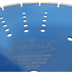 Tarcza diamentowa segmentowa do cięcia betonu 350x25,4mm MSU351 universal Magma MSU 350x25,4 350 x 25,4 350x25,4mm zdjęcie nr 13