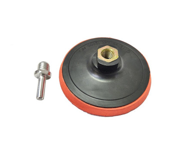 Dysk szlifierski na rzep 115 mm  do szlifierki wiertarki z gąbką czepny backing backer pad disc rotoszlif zdjęcie nr 1
