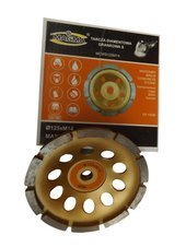 Tarcza diamentowa garnkowa 125 M14 segmentowa jednorzędowa DCWS 125 diament 5mm Magma głowica do szlifowania betonu 125xM14 125M14 125 M14