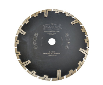 Tarcza diamentowa segmentowa do cięcia betonu 230x22,23mm GC MDC230 głębokie cięcie Magma MDC 230x22,2 230 x 22,2 230x22,2mm zdjęcie nr 1
