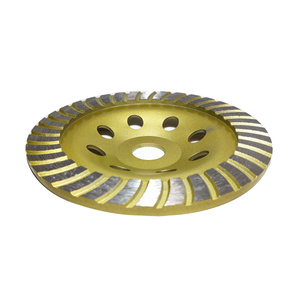 Tarcza diamentowa garnkowa 125x22,2 turbo Tz-3 diament 3mm AJM Tools głowica do szlifowania betonu zdjęcie nr 5