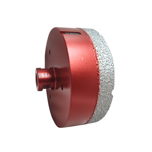 Otwornica diamentowa 115 mm M14 MVBC czerwona koronka wiertło zdjęcie nr 4