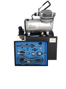 Aerograf AB-183K AB183K AB 183K + kompresor z butlą TC-20T zestaw pneumatyczny lakierniczy zdjęcie nr 23