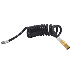 Waż pneumatyczny wężyk 1/4" AH-25A spiralny pompowania z akcesoriami zdjęcie nr 2