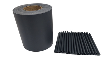 Taśma ogrodzeniowa antracyt 19x50 osłona na plot ogrodzenie panelowe grafit zdjęcie nr 2