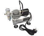 KOMPRESOR DO AEROGRAFU KOMPRESORY DO AEROGRAFII SPRĘŻARKA MINI TC-181 z wentylatorem Airbrush compressor