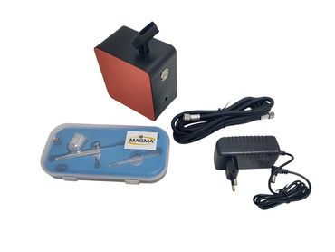 Kompresor TC-102 do malowania aerografem modeli TC102 aerograf AB130 AB-130 AB 130 zestaw zdjęcie nr 2