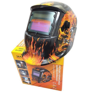 Przyłbica maska spawalnicza + filtr 108LD KM1600 1601A płomienie marki Magma z funkcją szlifowania. zdjęcie nr 7