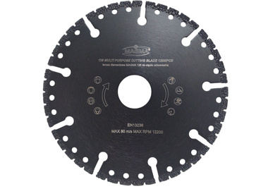 Tarcza diamentowa do cięcia uniwersalna 125 mm MPCB 125 x 22,23 rurażer zdjęcie nr 1