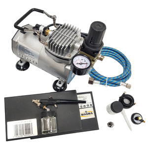 Kompresor mini aerograf AB138 AB 138 AB-138 0,3; 0,5; 0,8mm zestaw do malowania do aerografii sprężarka zdjęcie nr 13