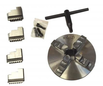 Uchwyt tokarski 160mm 4 szczękowy samocentrujący DK12 zdjęcie nr 9