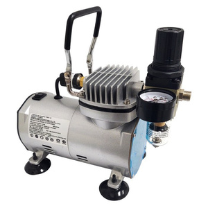 Kompresor do aerografu 4bar aerograf kompresory do aerografii sprężarka mini TC20 TC-20 TC-20C zdjęcie nr 8