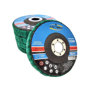 Tarcze do szlifowania metalu miękki satyniarka 125mm włóknina POLISHING satyniarek zdjęcie nr 5