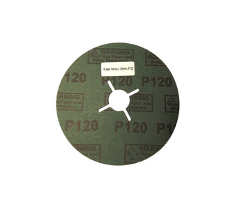 Krążek fibrowy tarcza fibrowa do szlifowania metalu drewna pcv pakiet 25 szt. fibra granulacja 120 zdjęcie nr 16