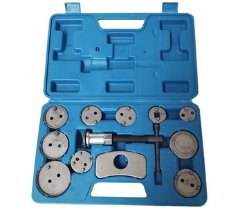 Zestaw do wyciskania tłoczków hamulcowych 12 el. Zestaw do zacisków hamulcowych separator brake caliper piston tools 12x 1010AB zdjęcie nr 4