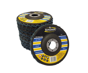 Tarcza lamelowa z włókniny 125 niebieska szlifowania polerowania włóknina lamelka listkowa zdjęcie nr 7