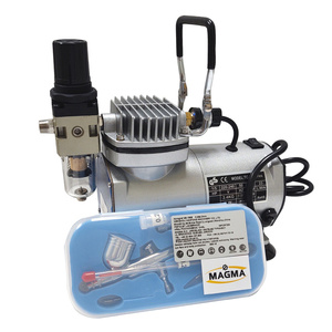 Aerograf AB130 Z DYSZĄ 0,2 I 0,3 + MINI KOMPRESOR 4BAR Z KOMPRESOREM AB-130 AB 130 zdjęcie nr 11