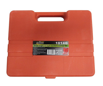 Zestaw do demontażu łożysk 10 elementów ściągacz do pras, wyciskania osiowego talerze prasy 1285 montażu uszczelniaczy 40-81mm wciskania 1014D tule zdjęcie nr 10