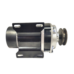 Silnik elektryczny z przekładnią 1020ZXF planetarną 24V 450W z wentylatorem na rolkę koło pasowe zdjęcie nr 2